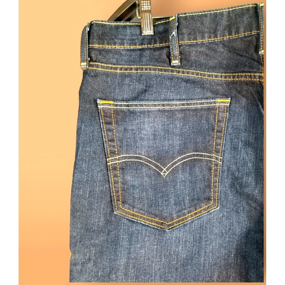 Levi's Men's 541 Loose Straight Fit Blue Jeans Size 38x31